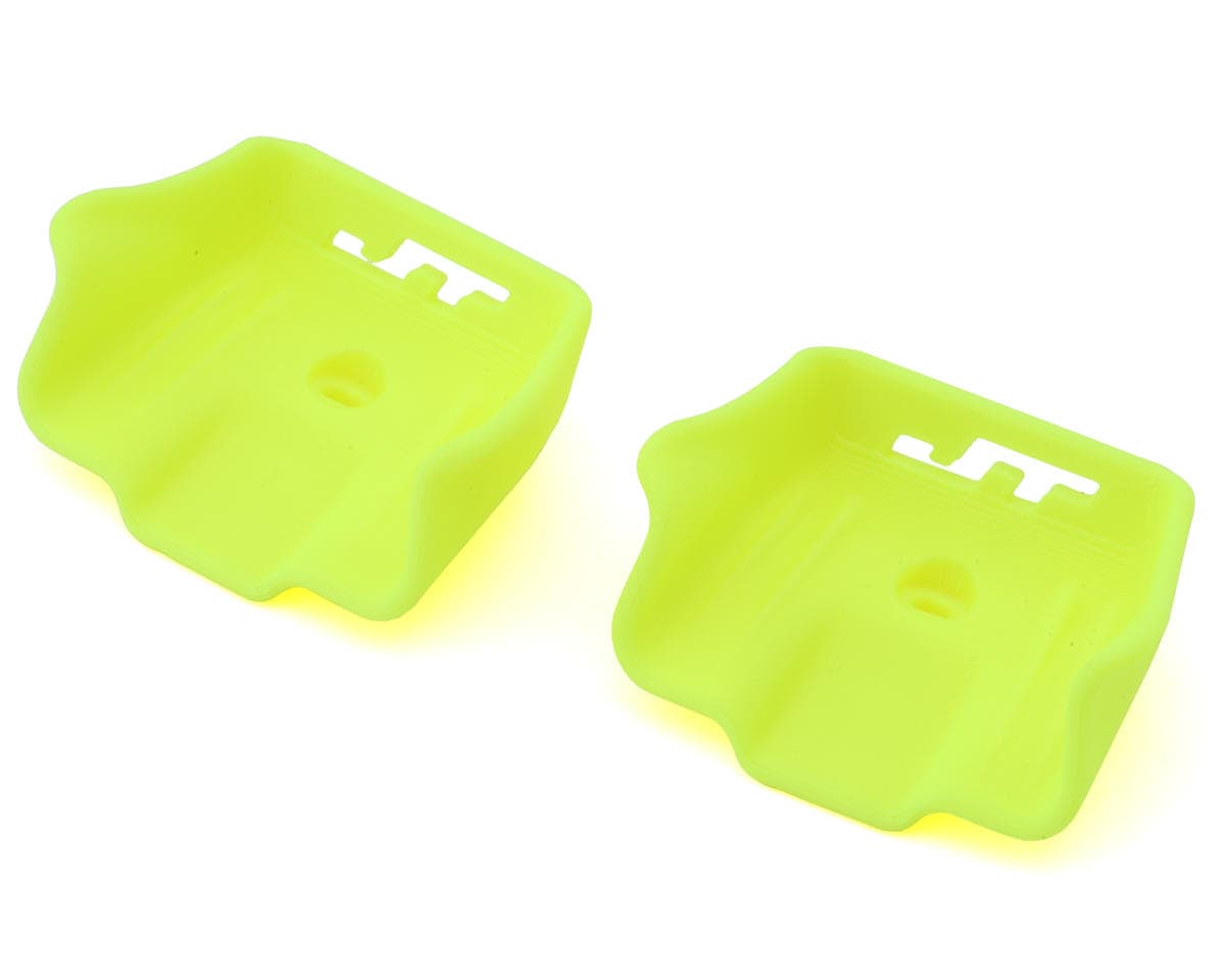 J&T Bearing Co. Mugen/Sworkz Aerovex 1/8 Buggy Front Nose Wings (Flo Yellow) (2)
