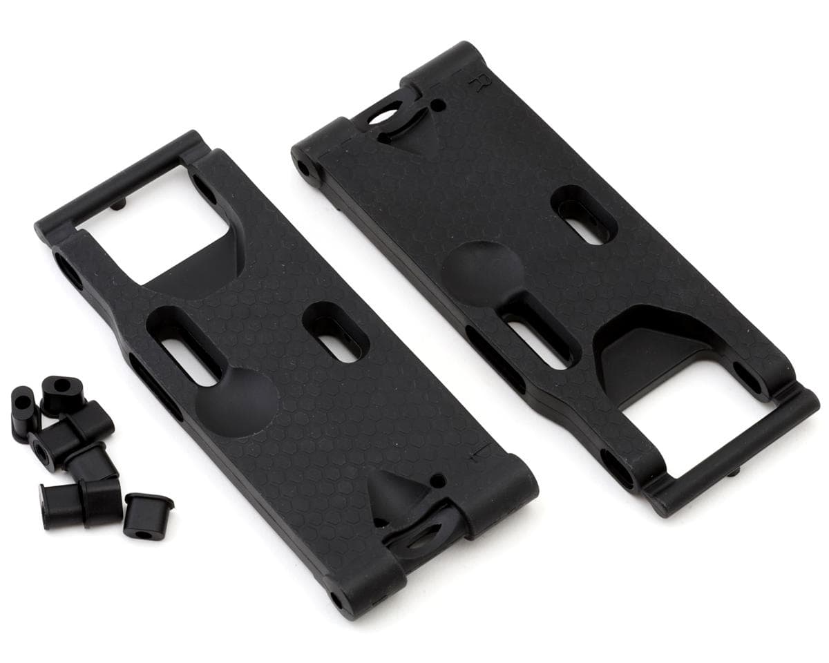 Mayako MX8 Adjustable Length Rear Suspension Arms (2) (Hard) w/Plastic Inserts