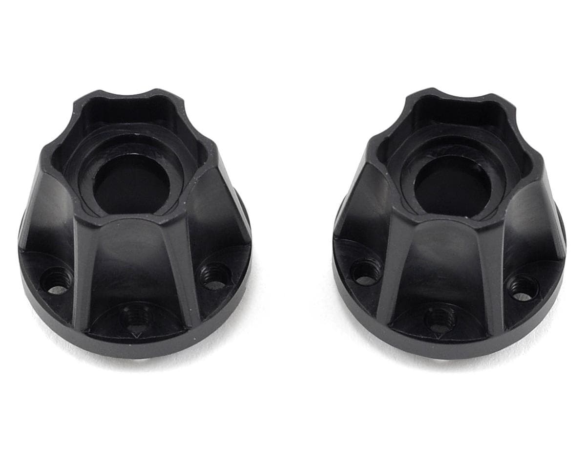 Vanquish Products SLW Hex Hub Set (Black) (2) (725)