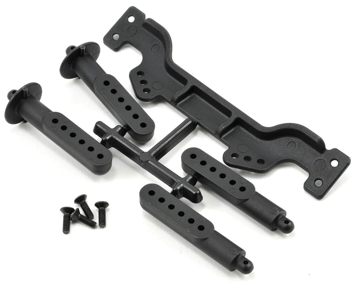 RPM Adjustable Front Body Mount & Post Set for Traxxas NitroSlash/NitroStampede/Slash/Stampede
