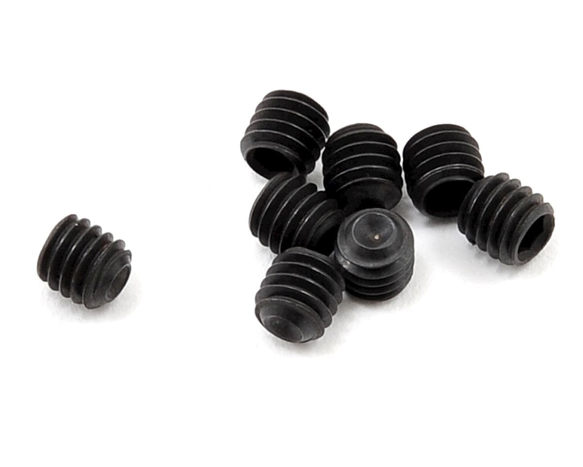 Redcat 4x4mm Hex Head Grub Screw Set (8)