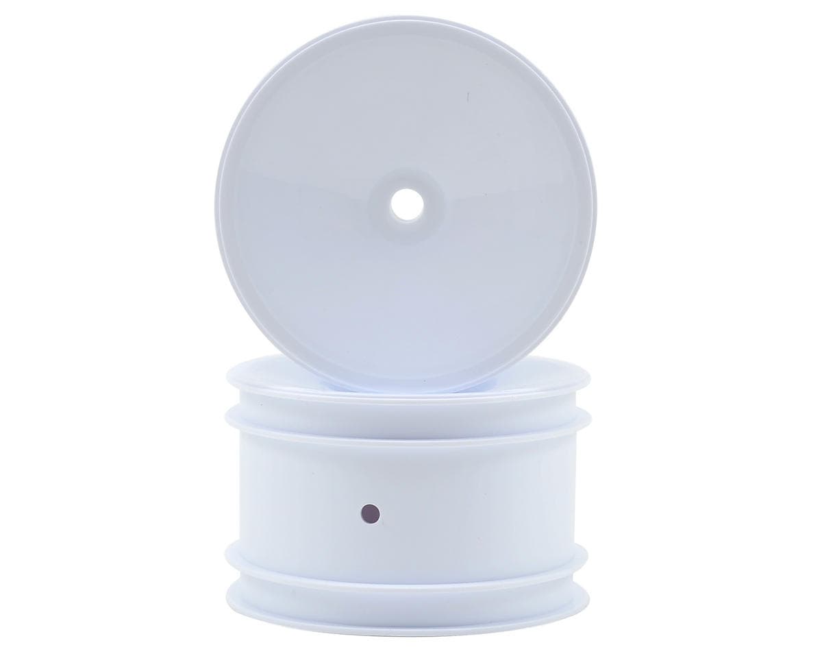 Team Associated 2.2 Rear Buggy Wheels (2) (White) w/12mm Hex