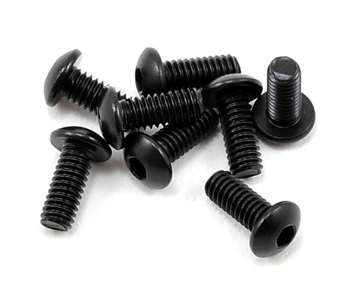 Yokomo 2.5x6mm Button Head Screw (8)