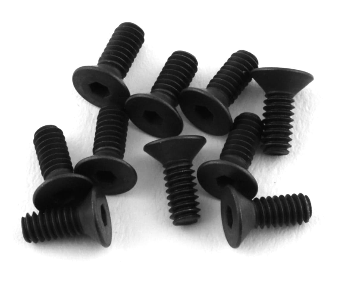 HB Racing 2x5mm Flat Head Screw (10)