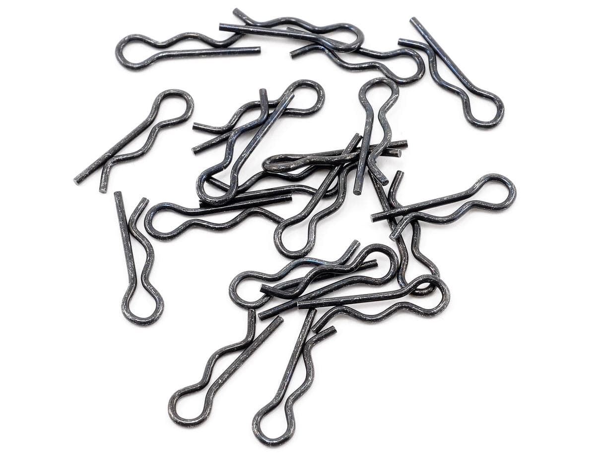 HPI 6mm Body Clip (Black) (20)