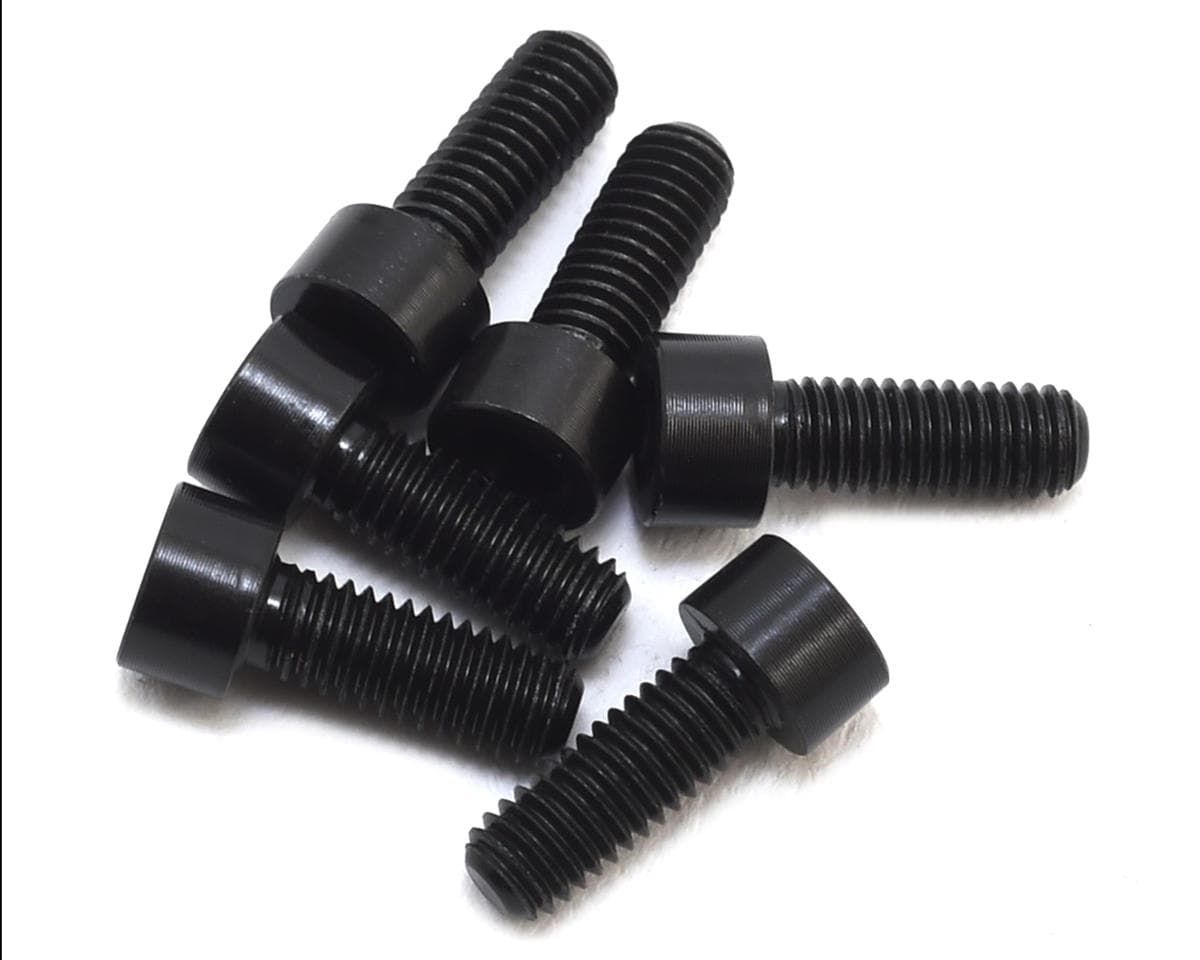 XRAY 3x8mm Aluminum Rear Wheel Screws (6)