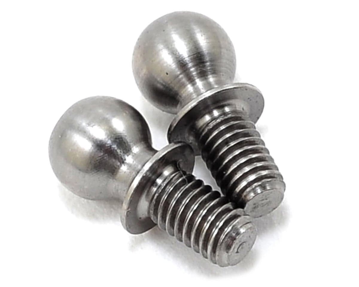 Avid RC 4.9x5mm Titanium Ball Stud (2)