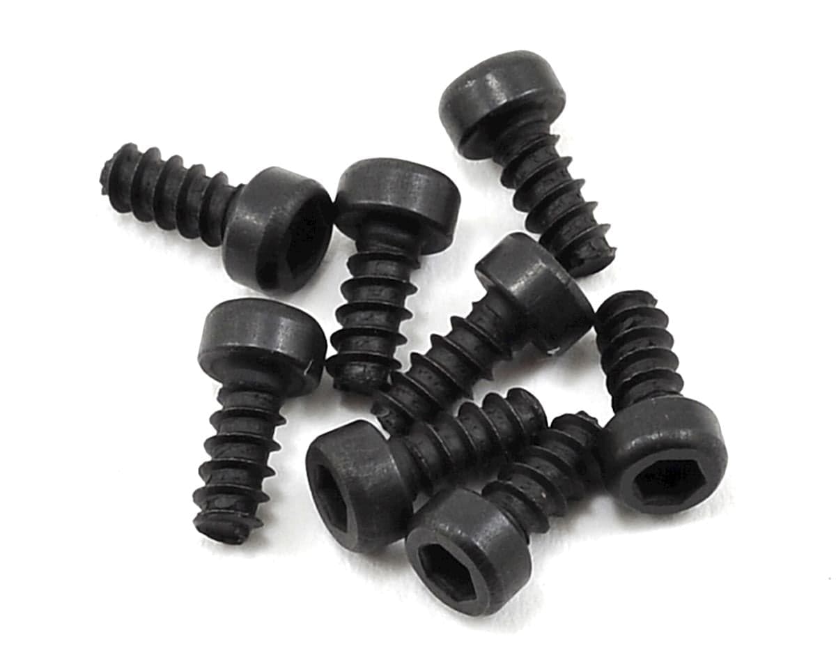 Redcat 2.5x6mm Cap Head Self Tapping Hex Screw (8)