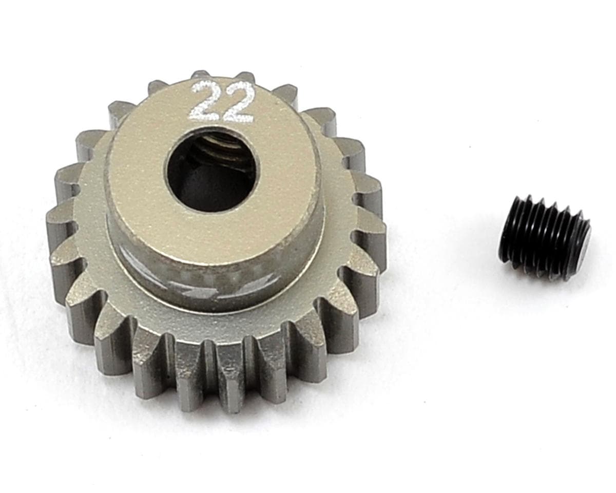 Team Losi Racing Aluminum 48P Pinion Gear (3.17mm Bore) (22T)