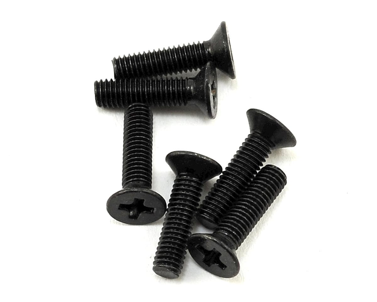 HPI 3x12mm Flat Head Hex Screw (6)