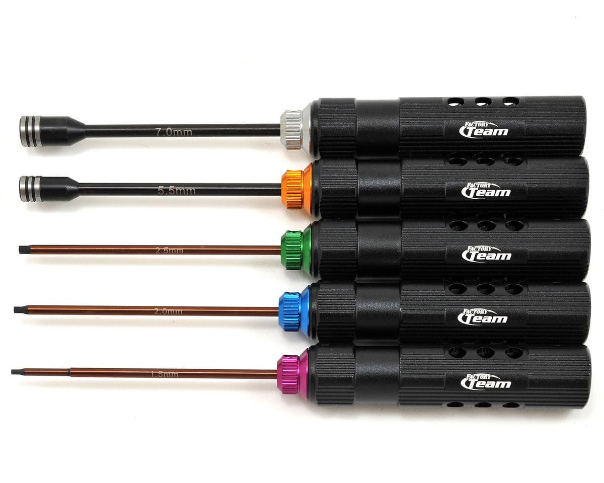 Team Associated Factory Team Metric Hex/Nut Driver Tool Set