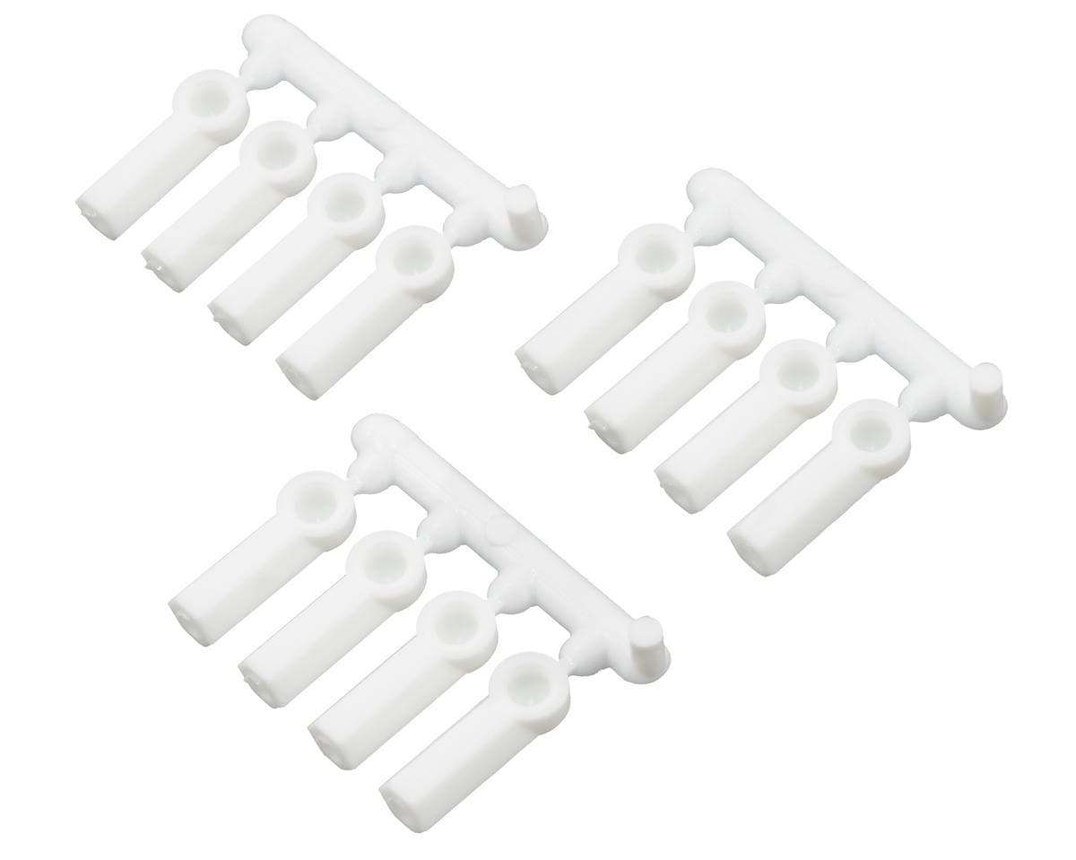 RPM Heavy Duty 4-40 Rod Ends (White) (12)
