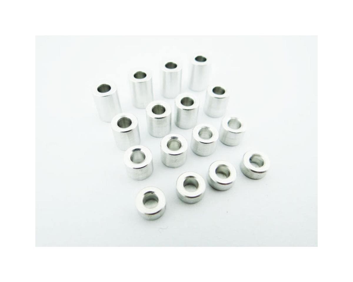 Hot Racing M3 3-9mm Aluminum Standoff Spacer Set (16)