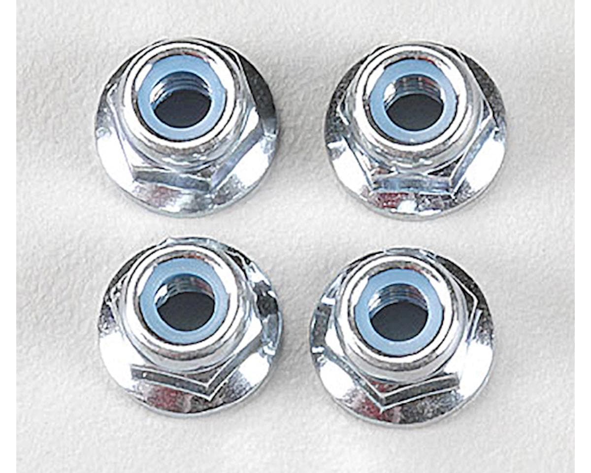 Tamiya 4mm Flanged Locknut (4)