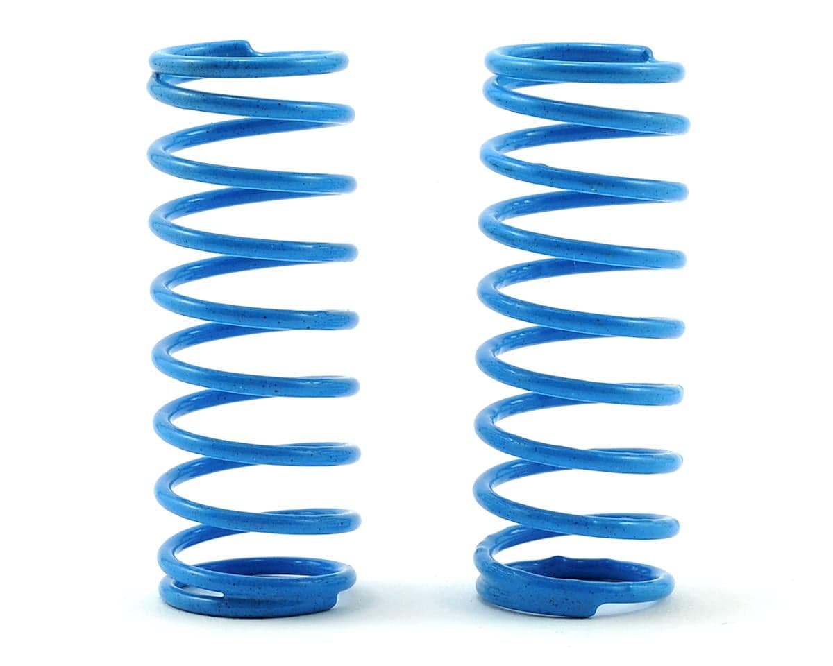 Schumacher CAT XLS Front Shock Spring (2) (Blue - Short 4lb)