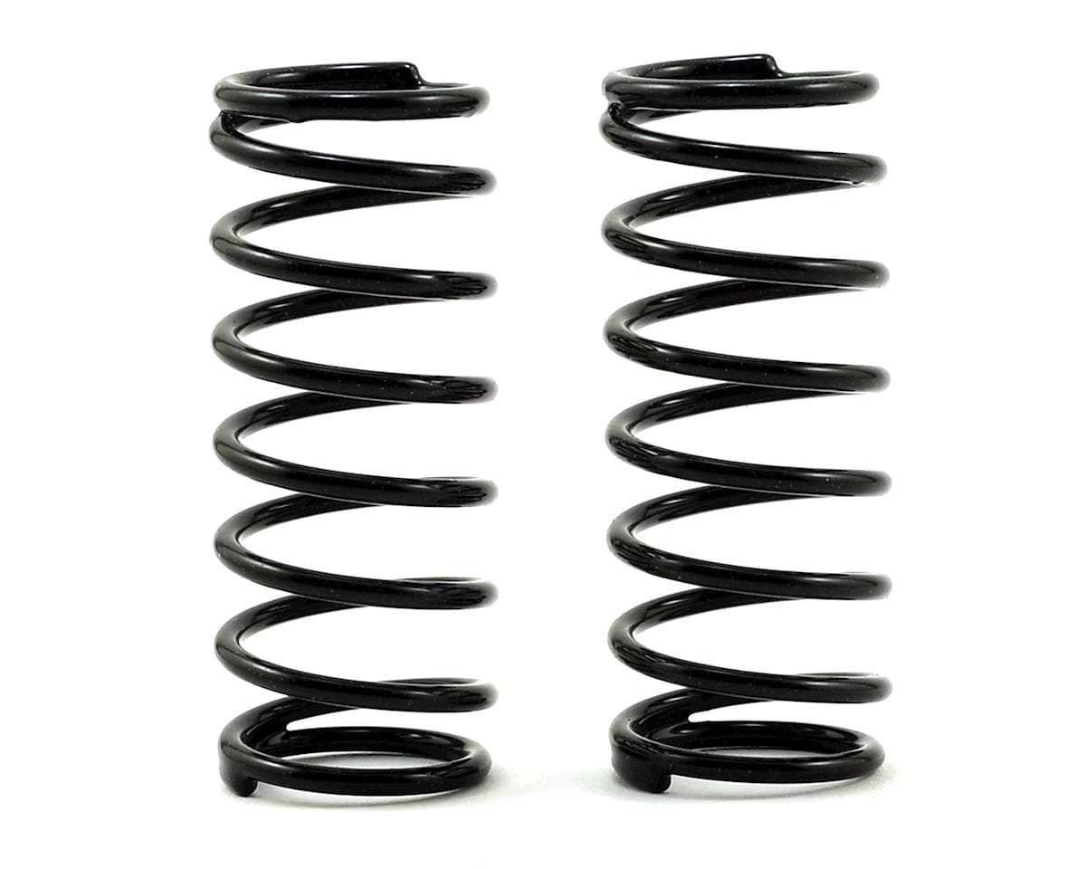 Schumacher CAT XLS Front Shock Spring (2) (Black - Short 6lb)