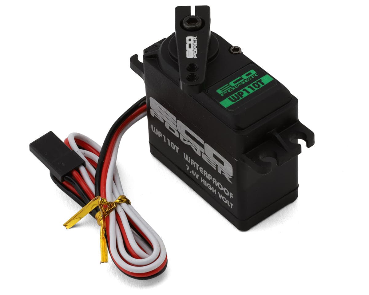 EcoPower WP110T Waterproof High Torque Metal Gear Servo for 1/10 2WD Traxxas®, ARRMA®, Losi® & Other Vehicles