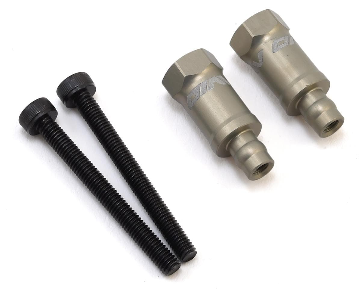 Avid RC MBX8 Aluminum Shock Standoffs (2) (+4.5mm)