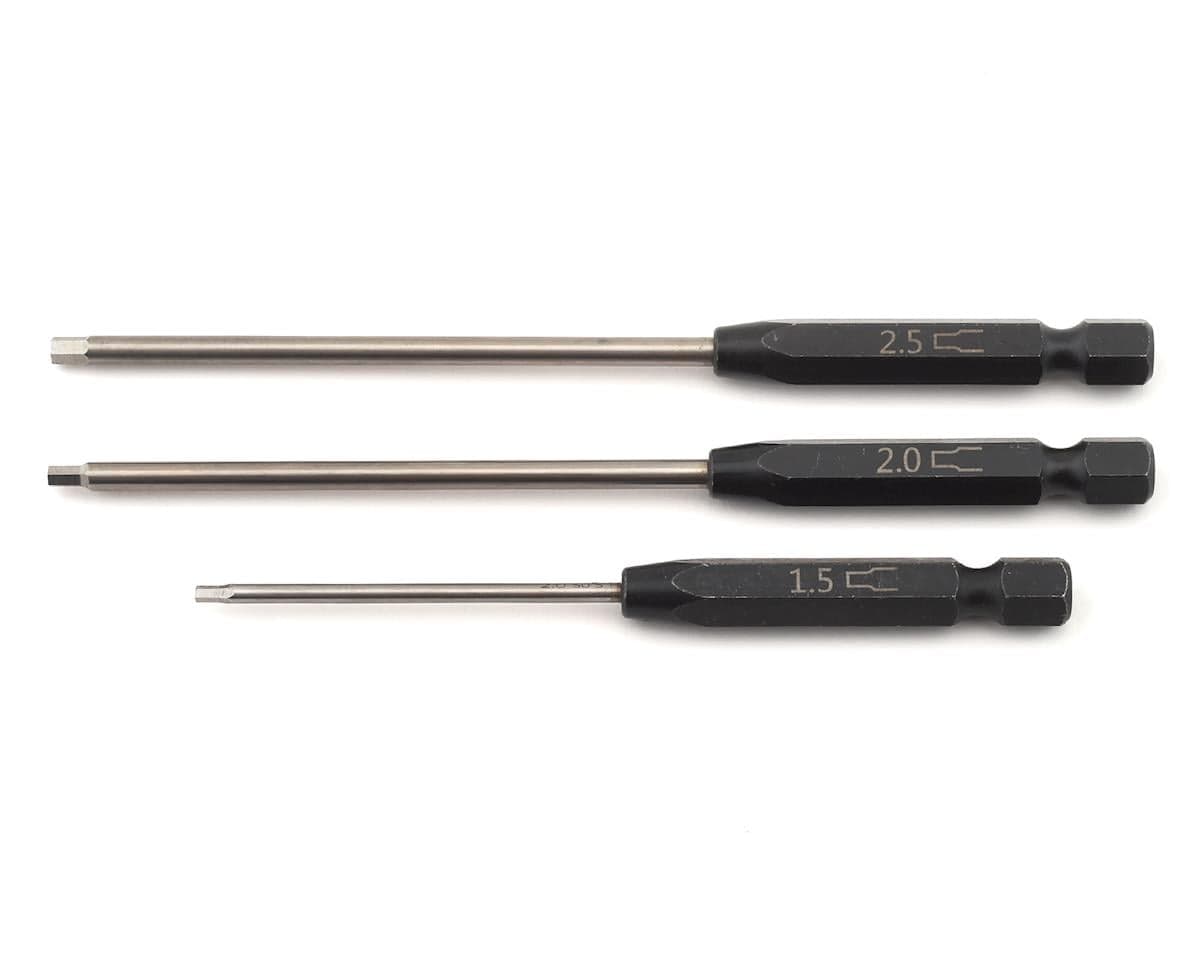 Traxxas Speed Bit 1/4" Drive Hex Driver Set (3) (1.5mm, 2.0mm, 2.5mm)