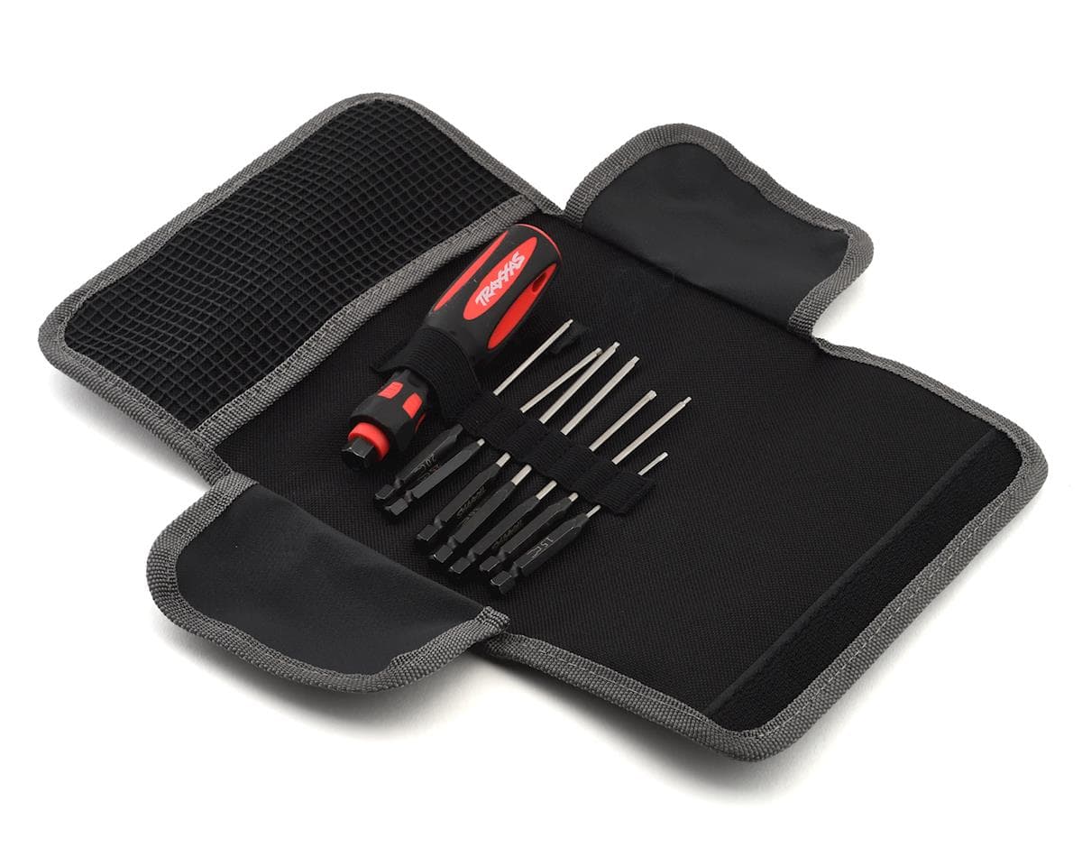 Traxxas 7-Piece Metric Hex Bit Master Set w/Carrying Case (1.5mm, 2mm, 2.5mm, 3mm)