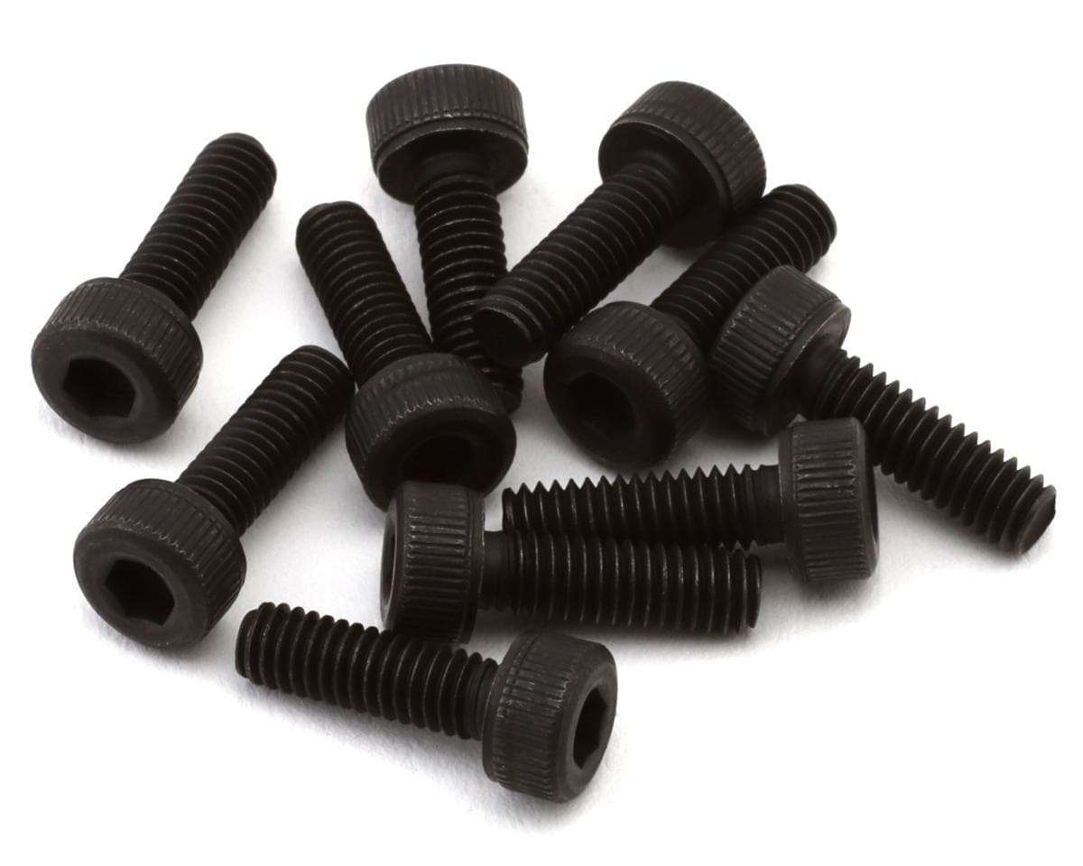 EcoPower 2.5mm "High Strength" Steel Socket Head Cap Screws (10) (2.5x8mm)