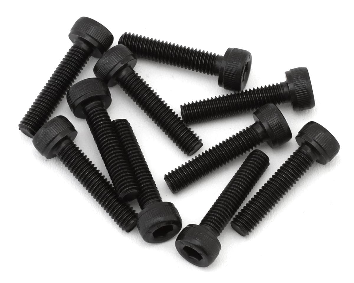 EcoPower 3mm "High Strength" Steel Socket Head Cap Screws (10) (3x14mm)